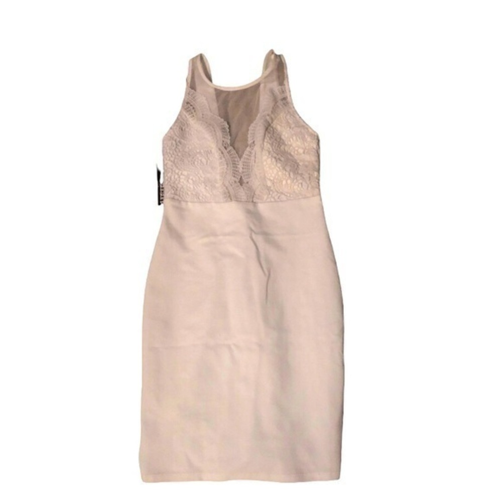 Lulu’s white mini dress new xs
